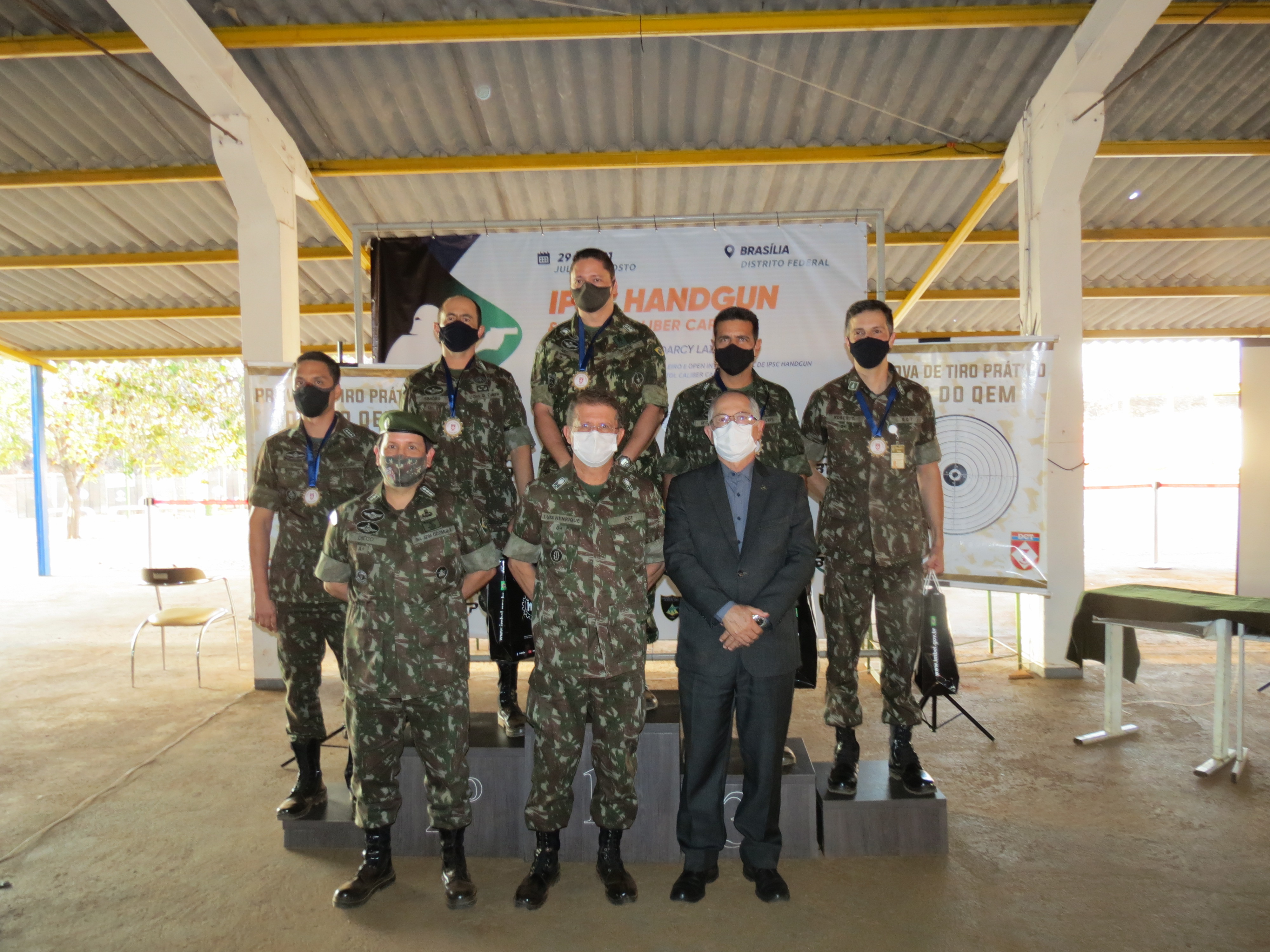 IMBEL® participa do Torneio de Tiro do Quadro de Engenheiros Militares e Oficiais do DCT