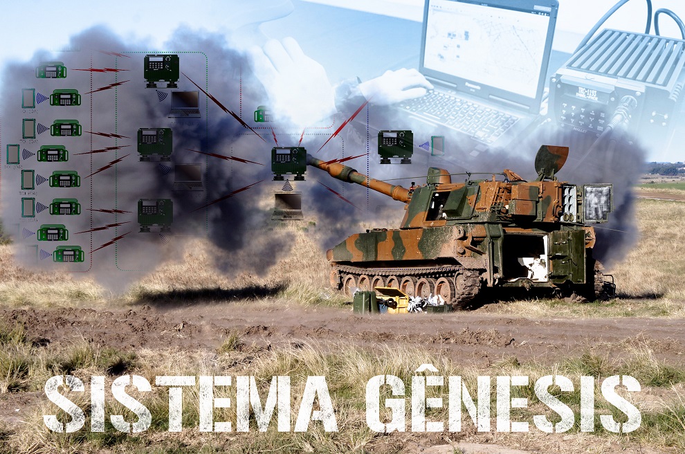 Sistema Gênesis é empregado no 1º Tiro Digital de Artilharia do Exército Brasileiro