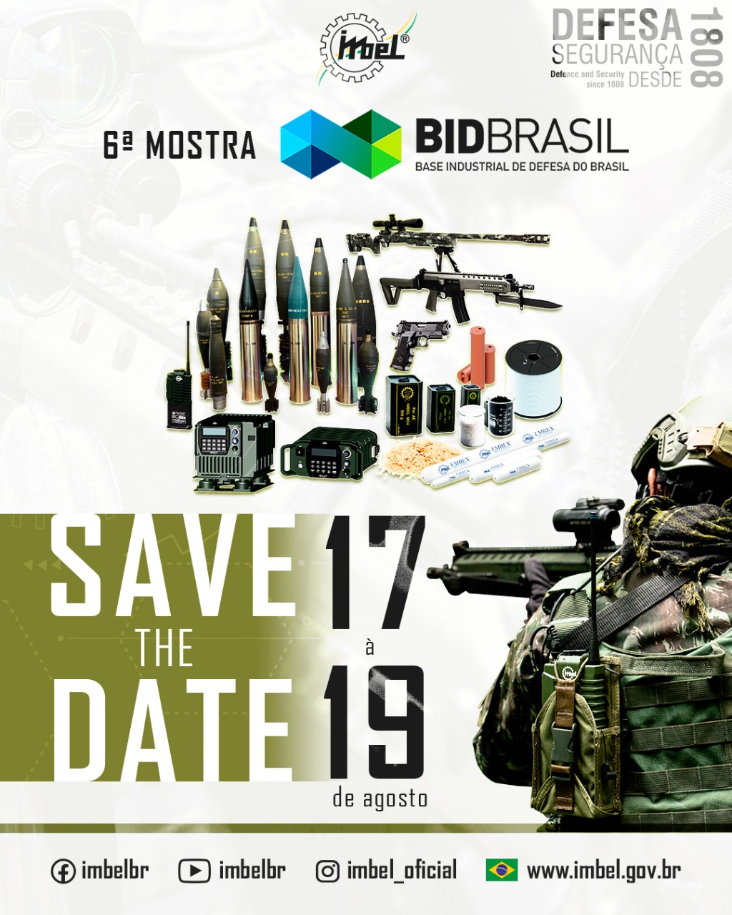 SAVE THE DATE! 6ª MOSTRA BID BRASIL