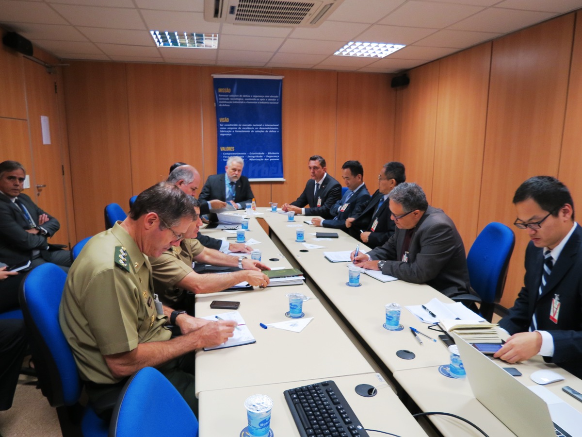 Reunião Comercial da IMBEL com a Empresa Chinesa NORINCO