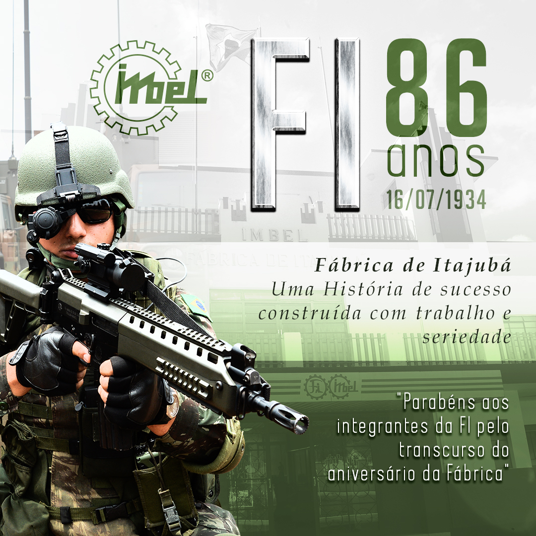 Homenagem da IMBEL ao 86º aniversário de criação da FI