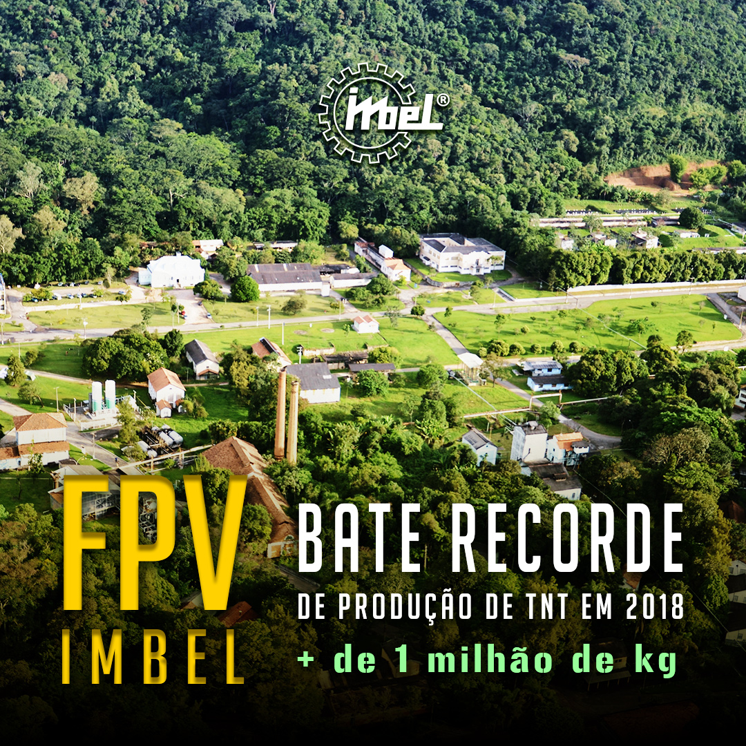 Fábrica Presidente Vargas / IMBEL bate recorde de produção de TNT