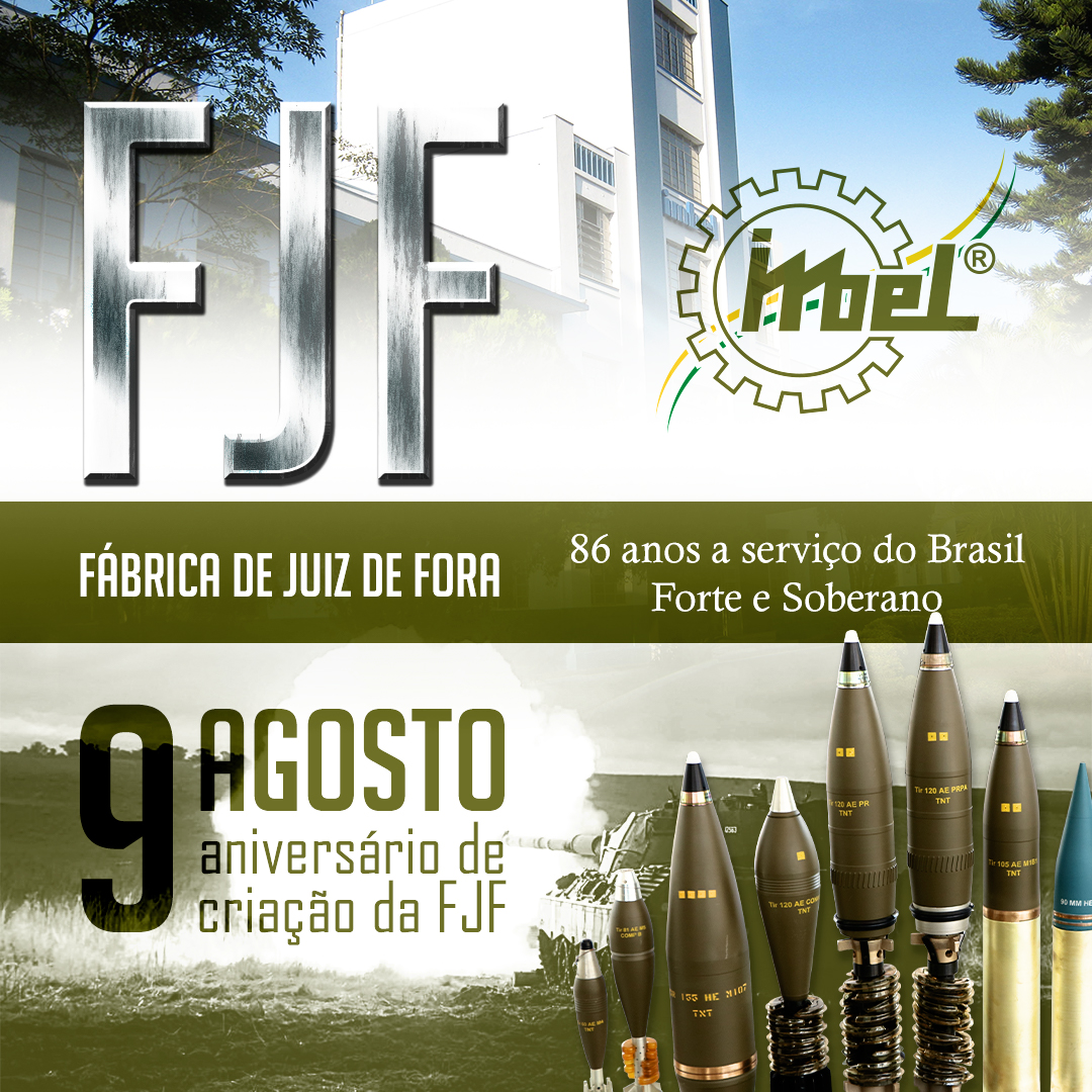 Homenagem da IMBEL ao 86º aniversário de criação da FJF