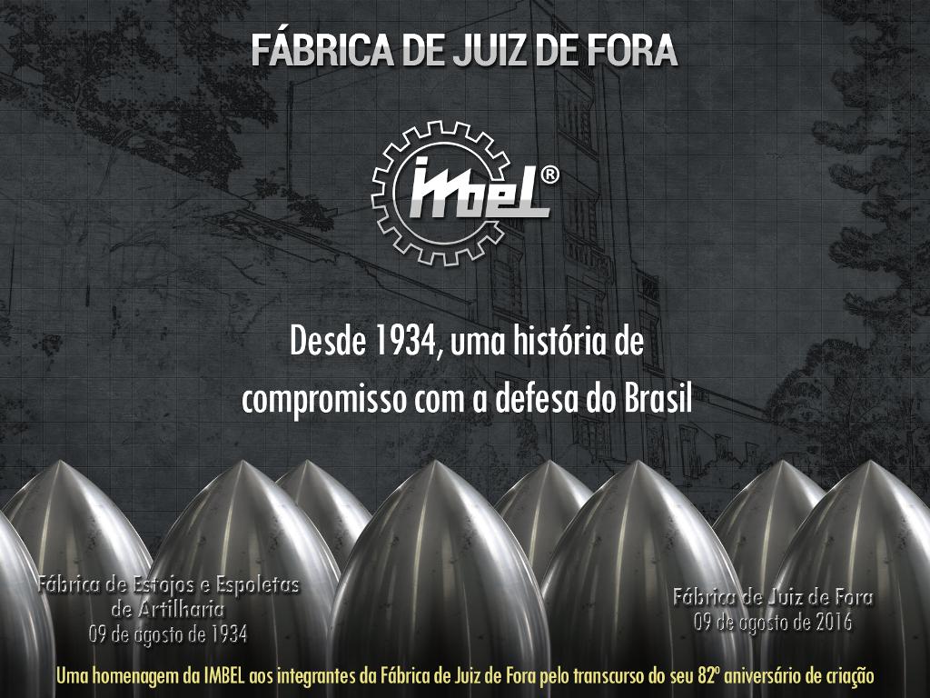 Fábrica de Juiz de Fora comemora seu 82º aniversário de criação