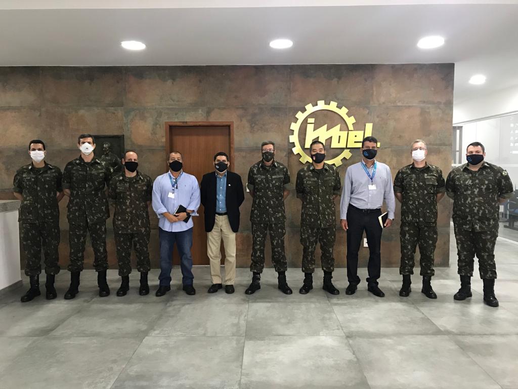 VISITA DO CHEFE DE TECNOLOGIA DA INFORMAÇÃO E COMUNICAÇÕES DO EXÉRCITO