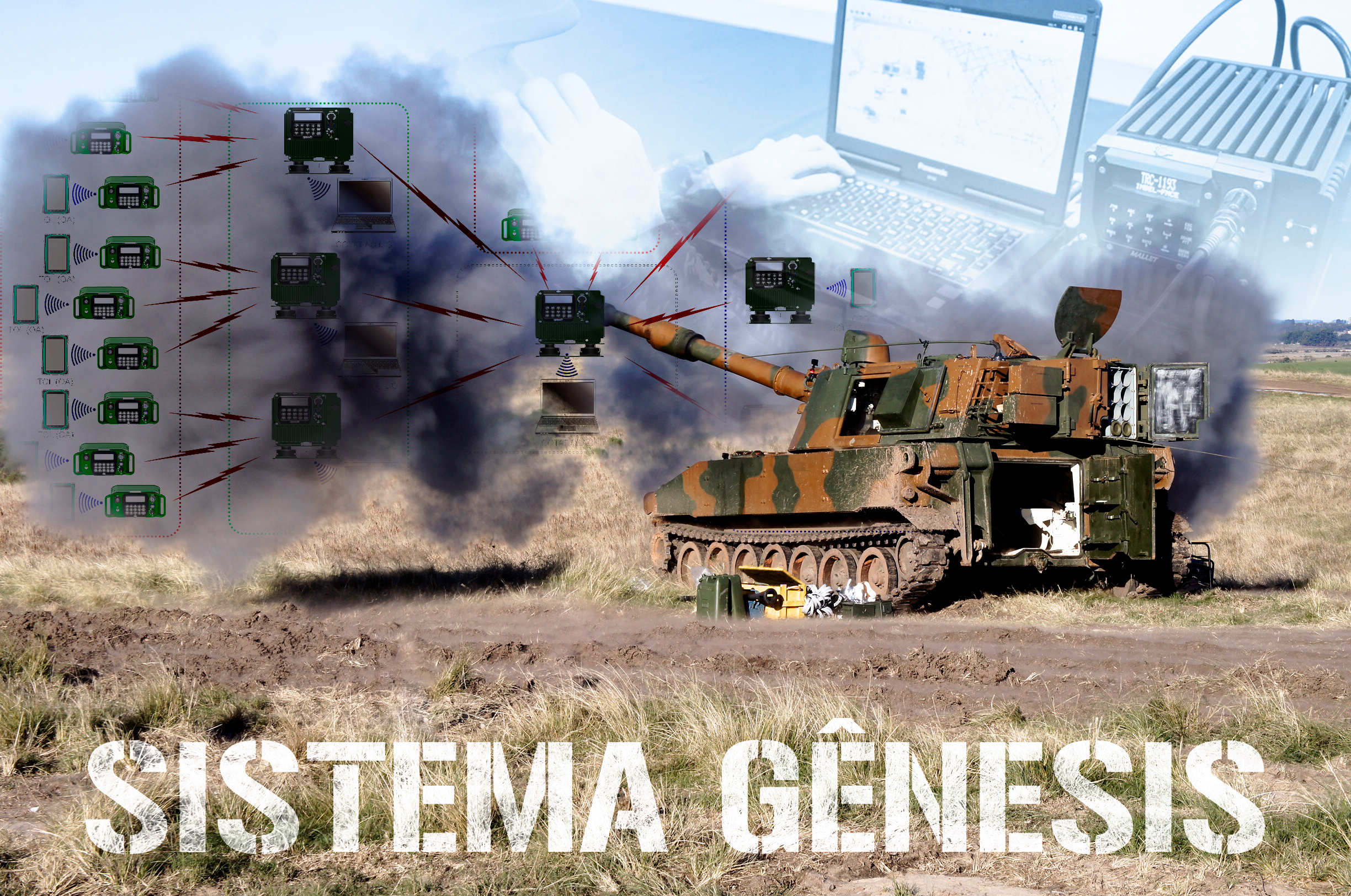 Integração do Sistema Gênesis ao Obuseiro Autopropulsado M109 A5+ BR