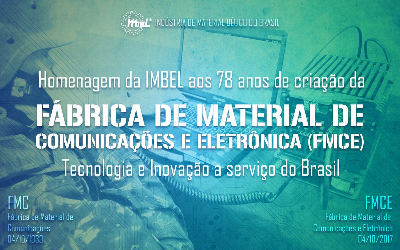 Homenagem da IMBEL ao 78º aniversário de criação da Fábrica de Material de Comunicações e Eletrônica
