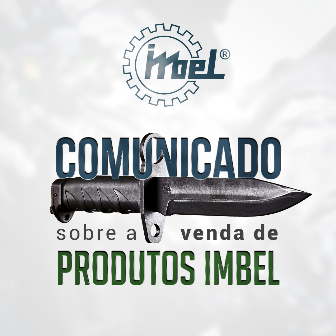 Comunicado sobre venda de Produtos IMBEL