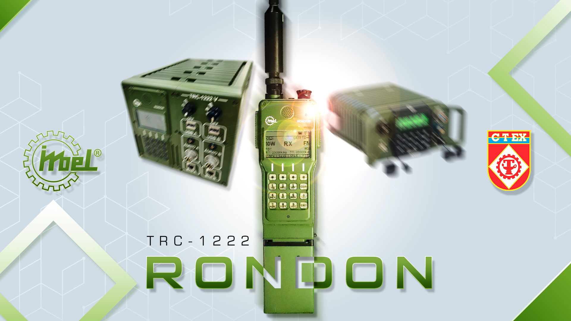 FMCE assina com o CTEx contrato de fornecimento de protótipos do Rádio Definido por Software, TRC-1222 Rondon