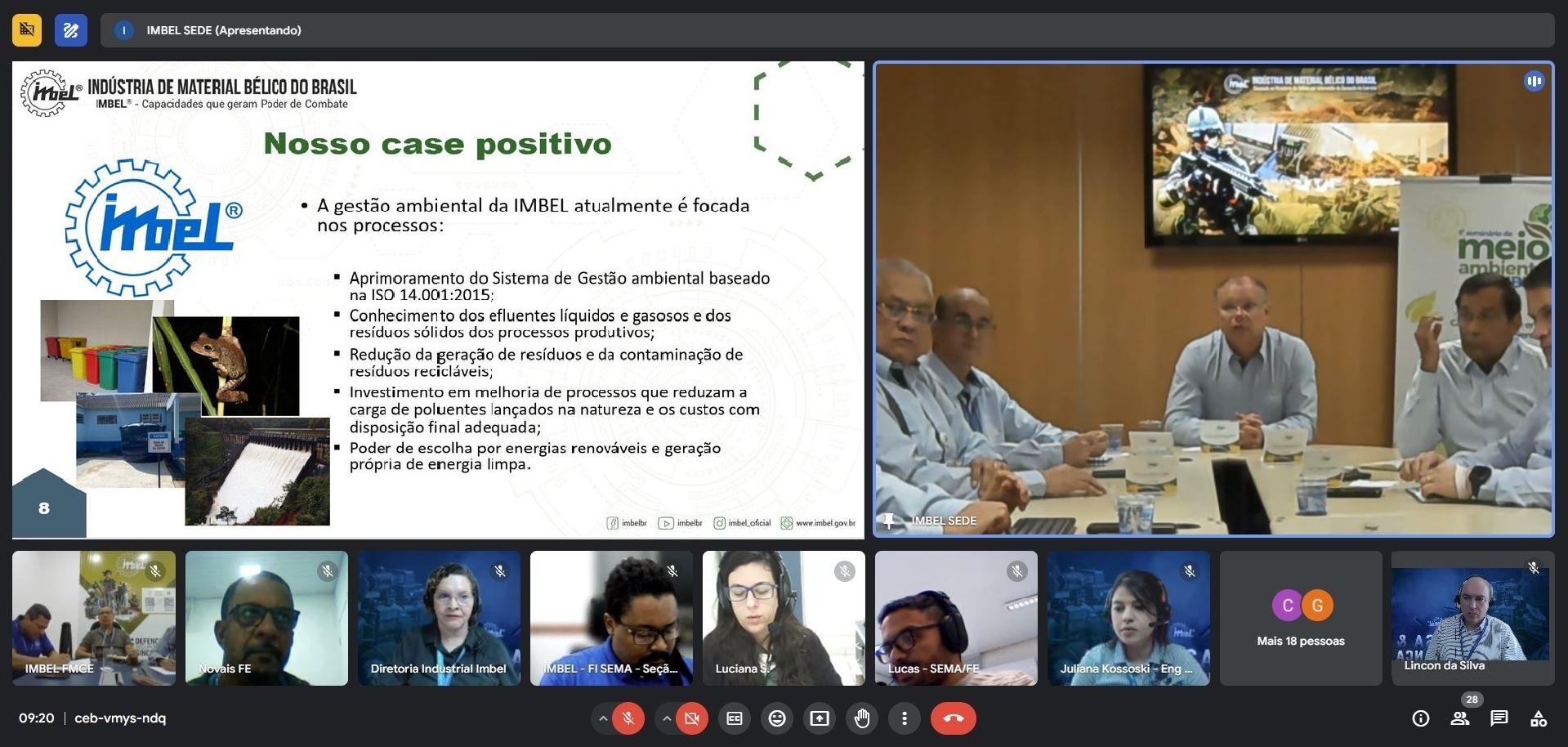 1º Seminário de Meio Ambiente IMBEL