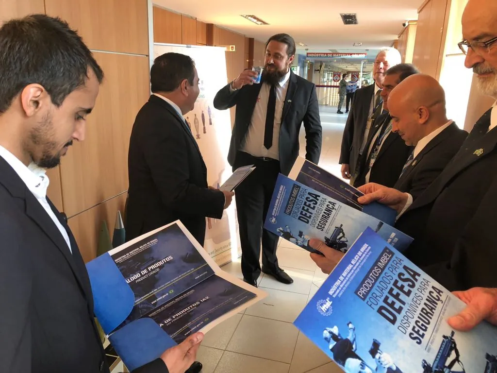 IMBEL Recebe visita comercial de executivos Sauditas