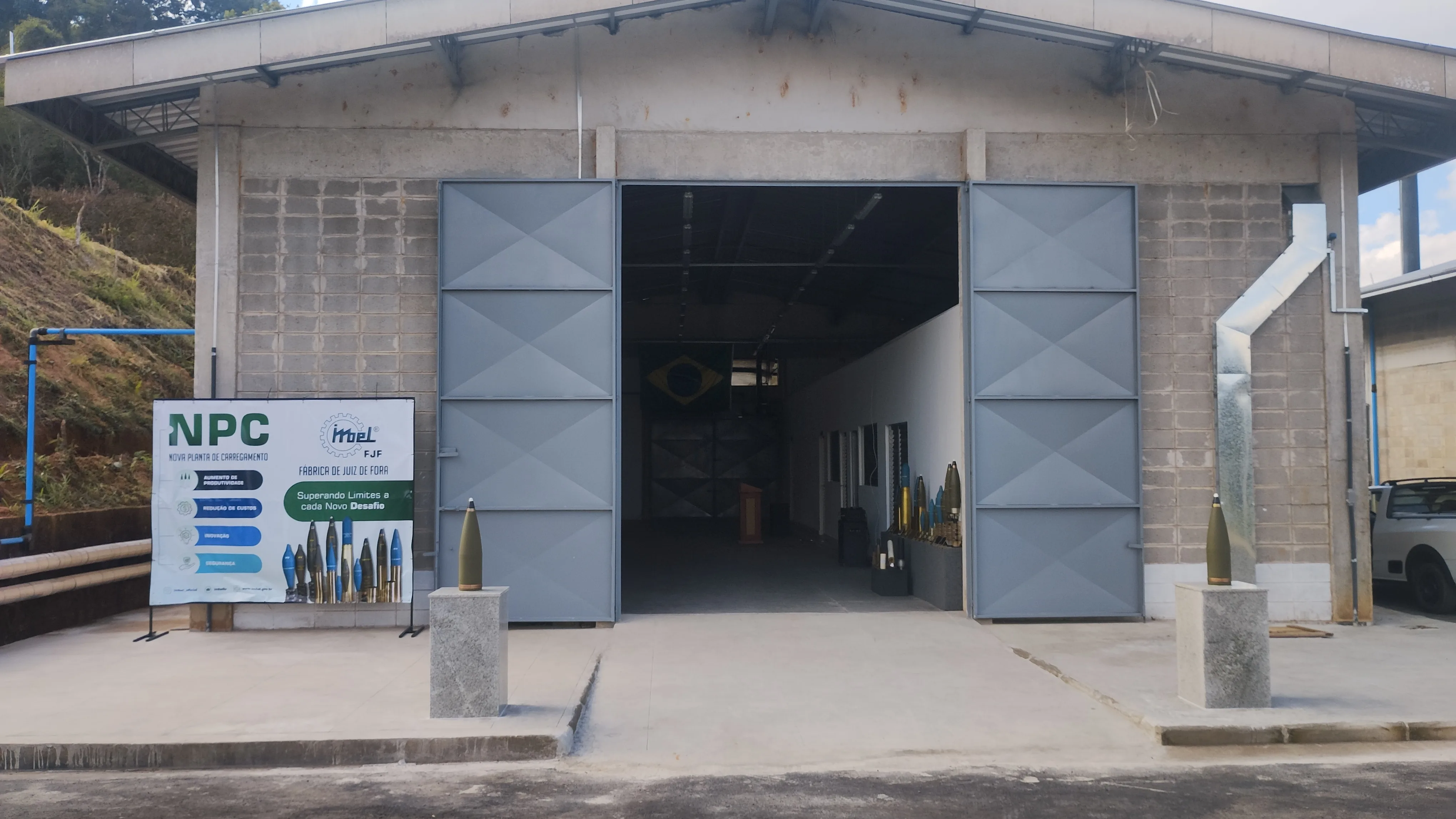 Inauguração da Nova Planta de Carregamento de Munições na Fábrica de Juiz de Fora